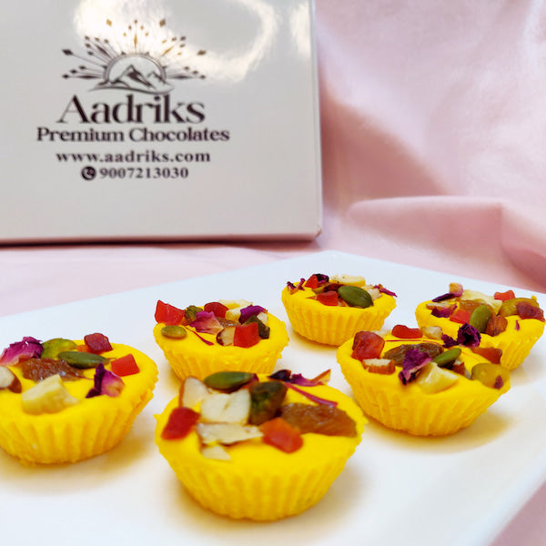 Aadriks Rasmalai Chocolate Cups