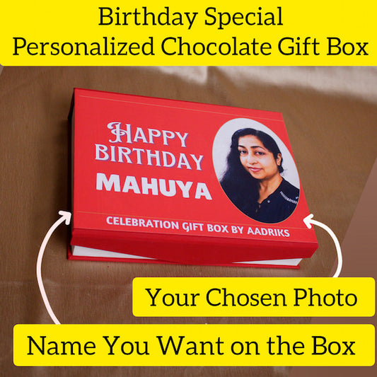 Birthday Assorted Chocolate Gift Box (Personalised)