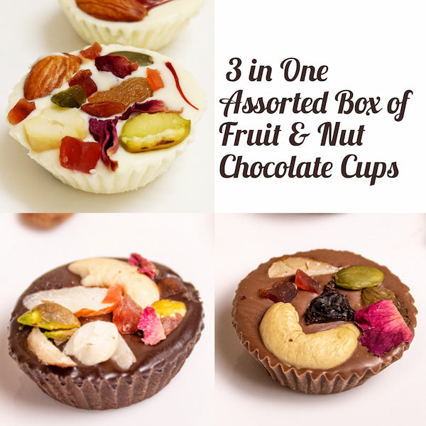 Assorted Chocolate Cups (Pack of 12 pieces)
