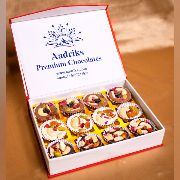 Personalised Assorted Chocolate Gift Box (Pack of 12 pieces)