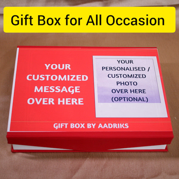 Rasmalai Chocolate Gift Box (Personalised)