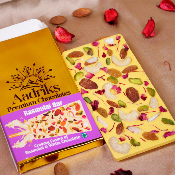 Aadriks Rasmalai Chocolate bar 